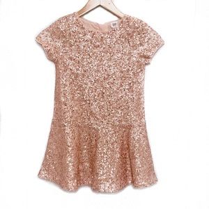 rose gold dress kids